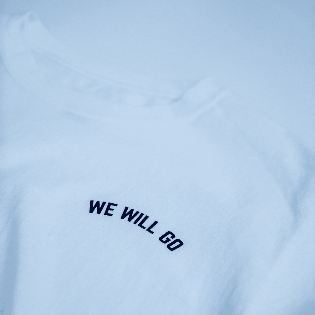 We Will Go x Champion Long Sleeve - White