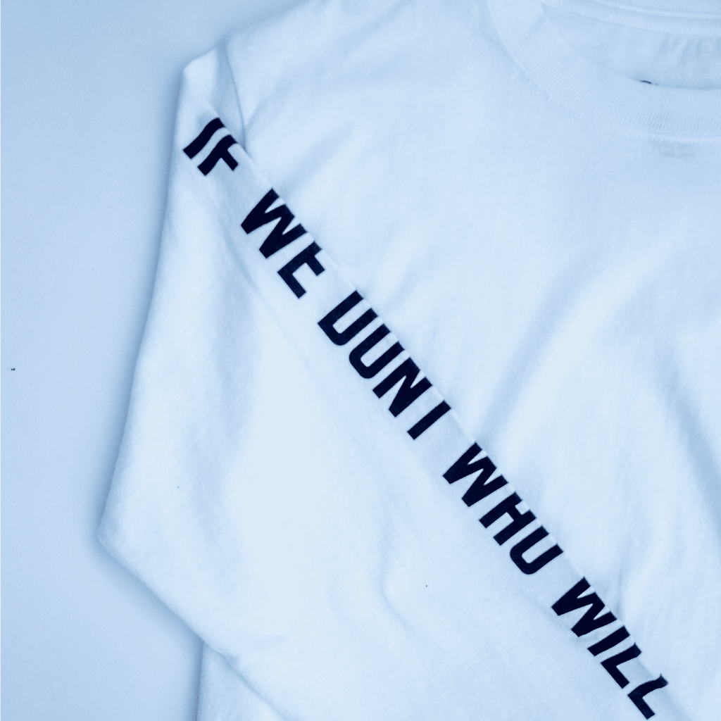 We Will Go x Champion Long Sleeve - White